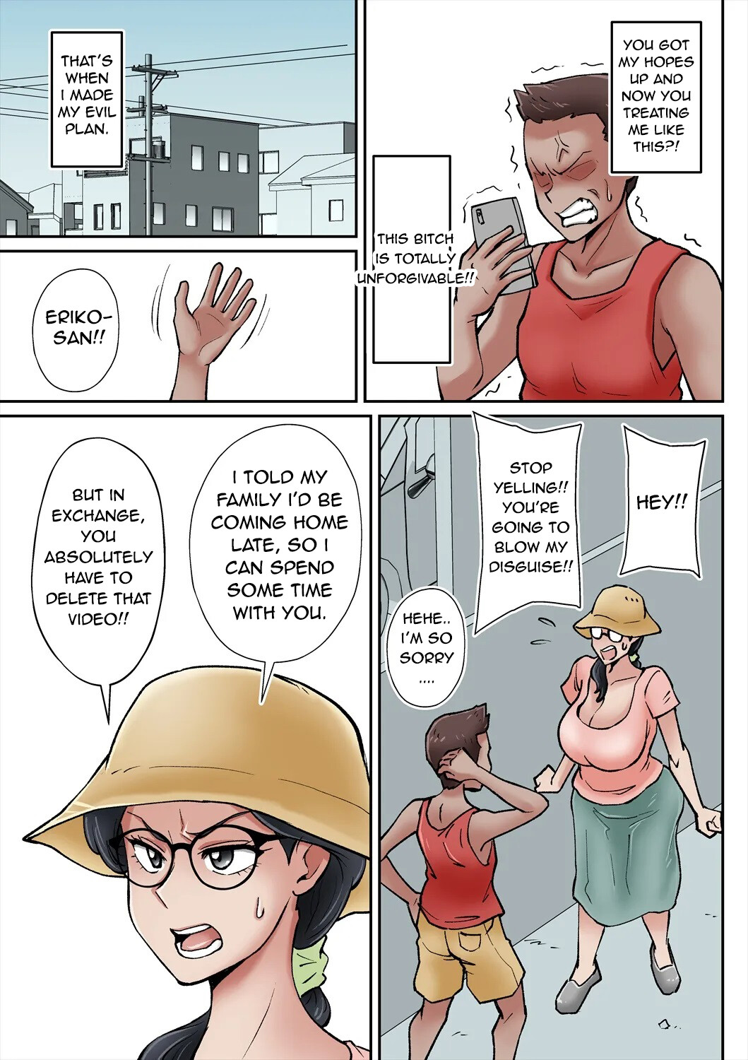 Hentai Manga Comic-I Want to Have Sex With Miyata Mother Too!!-Read-18